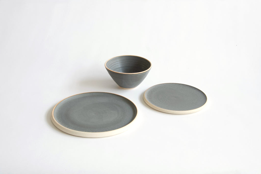 Charcoal Silverlake Dinner Set