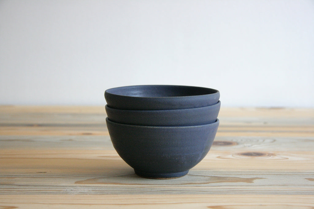 Indigo Dessert Bowl