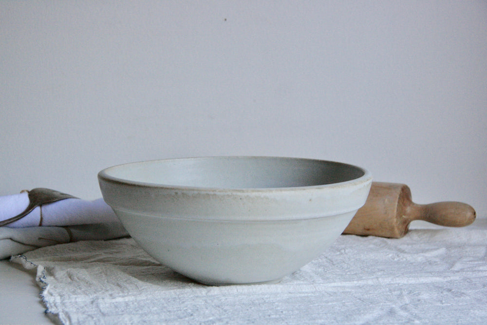 Extra Large Stoneware Clay Serving Bowl, Ceramic Serving Bowl