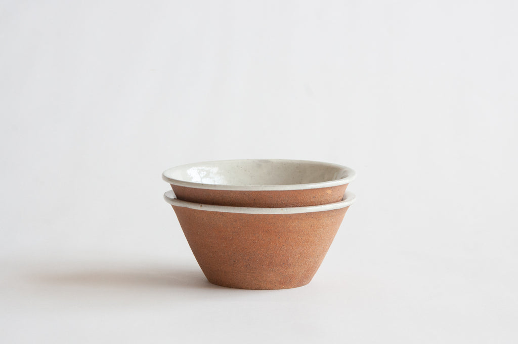 Stoneware Soup Bowl - White