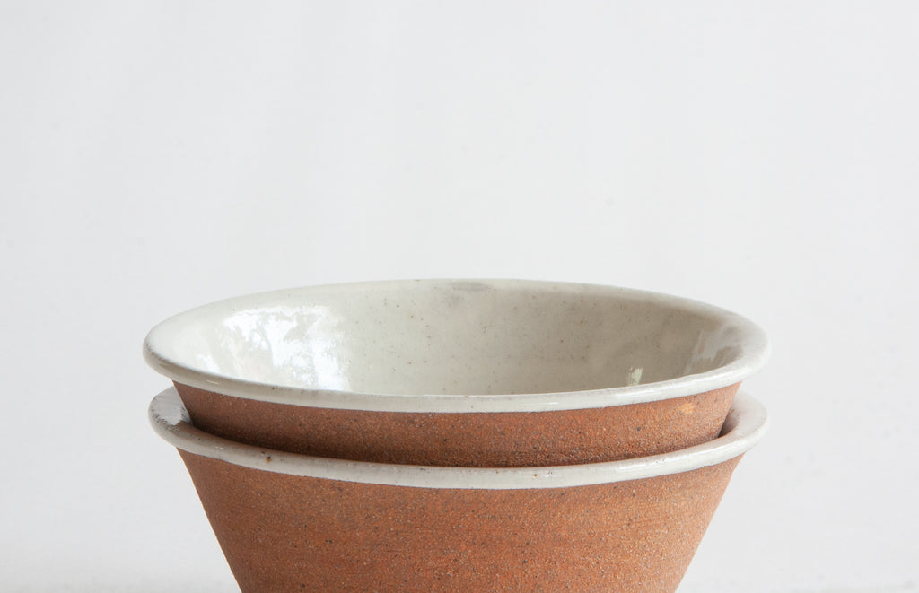 Stoneware Soup Bowl - White