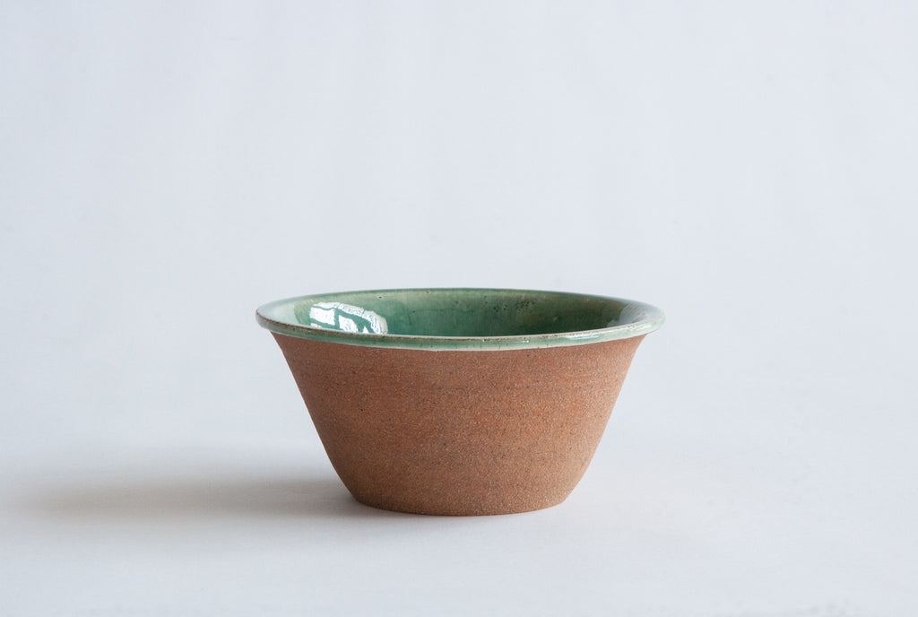 Stoneware Soup Bowl - Green