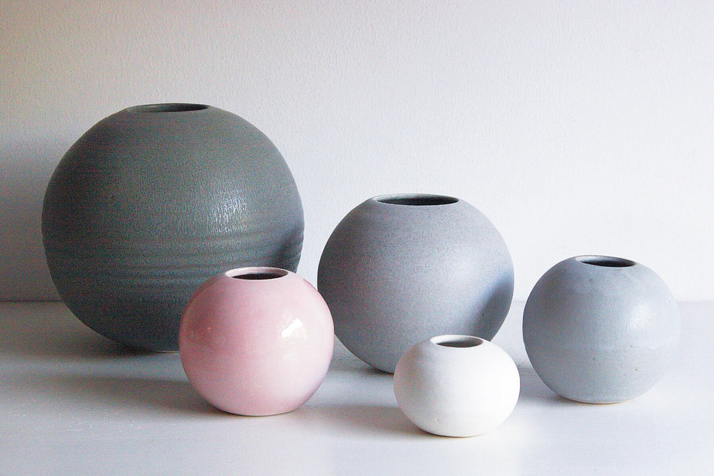 Handmade Moon Vases