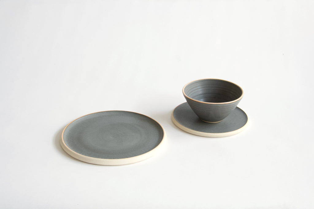 Charcoal Silverlake Dinner Set