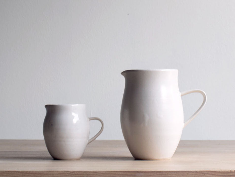 Farmhouse Creamer & Handmade Pottery