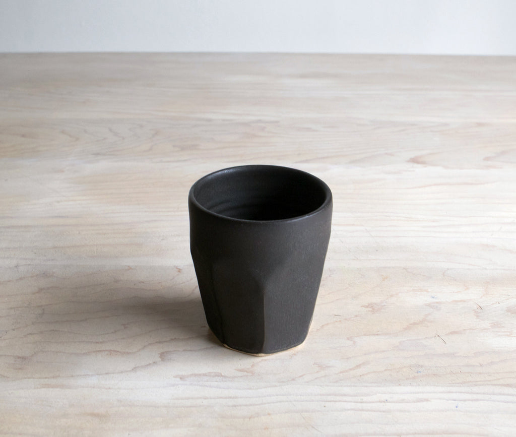 Farmhouse Pottery Black Tumbler