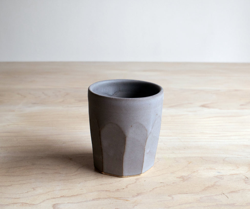 Slate Farmhouse Pottery Tumbler