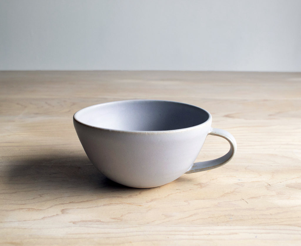 Ceramic Latte Cup in Lavender